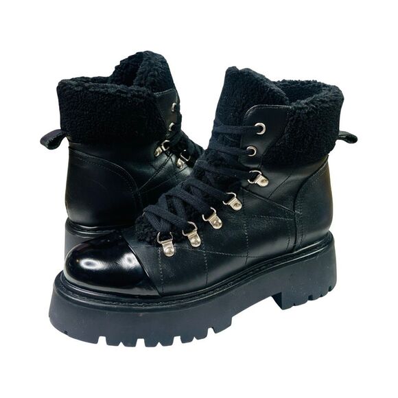 Steve Madden Reyen Boots - Size 8.5 - Black - Picture 3 of 8